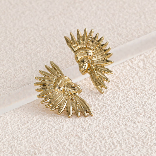 Native Indian Design Head Stud Earrings for Fashion Stylish Jewelry Drop