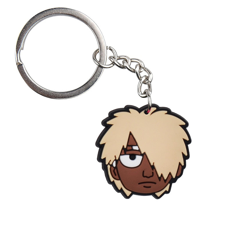 33 Styles Anime Narutos Red Cloud Keychain Vintage Figure Key Chain Goth Fashion