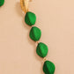 Green Beads Tassel Lady Cute Drop Earrings for Women Jewelry Girls Earrings