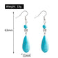Textured Elephant Dangle Earrings Women Gifts Earring Cute Girls Eardrop Jewelry