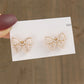 15 Styles Cute Bowknot Butterfly Pearl Stud Earrings Female Jewelry Trendy Cute