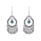 15 Styles Big Vintage Ethnic Tassel Flower Dangling Drop Earrings Female Fashion
