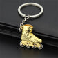 4 Styles Simulation Skates Keychain Toy Keyring Exquisite Bag Pendant Skating