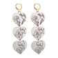 Anime Heart Acrylic Drop Earrings Women Travel Fashion Cartoon Earrings Creative