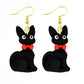 43 Styles Colorful Acrylic Animal Design Cartoon Dangle Earrings Women Gifts
