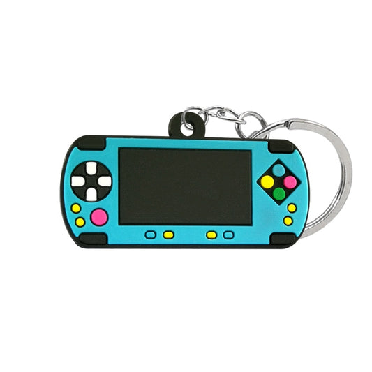 Blue Controller Keychain Cartoon Key Holder Car handbag Keyring Gift Pendant