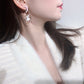 9 Styles Enamel Moon Stars Rabbit Asymmetrical Drop Earrings for Girls Women