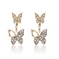 Butterfly Pattern Studs Jewelry Fashion Dangle Earrings for Girls Party Birthday