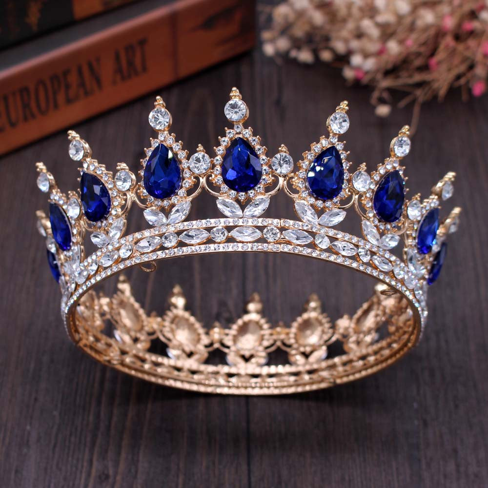 Bride Wedding Atmosphere Round Crown Tiara