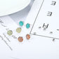 6pairs Glitter Sparkle Stud Earrings Women Jewelry Mom Gift Everyday Wear