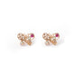 Candy Color Butterfly Stud Earrings Fashion Jewelry for Girls Women Gift