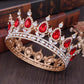 Bride Wedding Atmosphere Round Crown Tiara