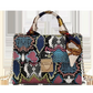 New Style Colorful Snake Print Silk Scarf Handbag