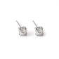 Flash Diamond Alloy Earrings Claw Diamond Crystal