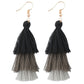 Ombre Tassel Dangling Drop Earring Women Girls Gifts Jewelry Accessories