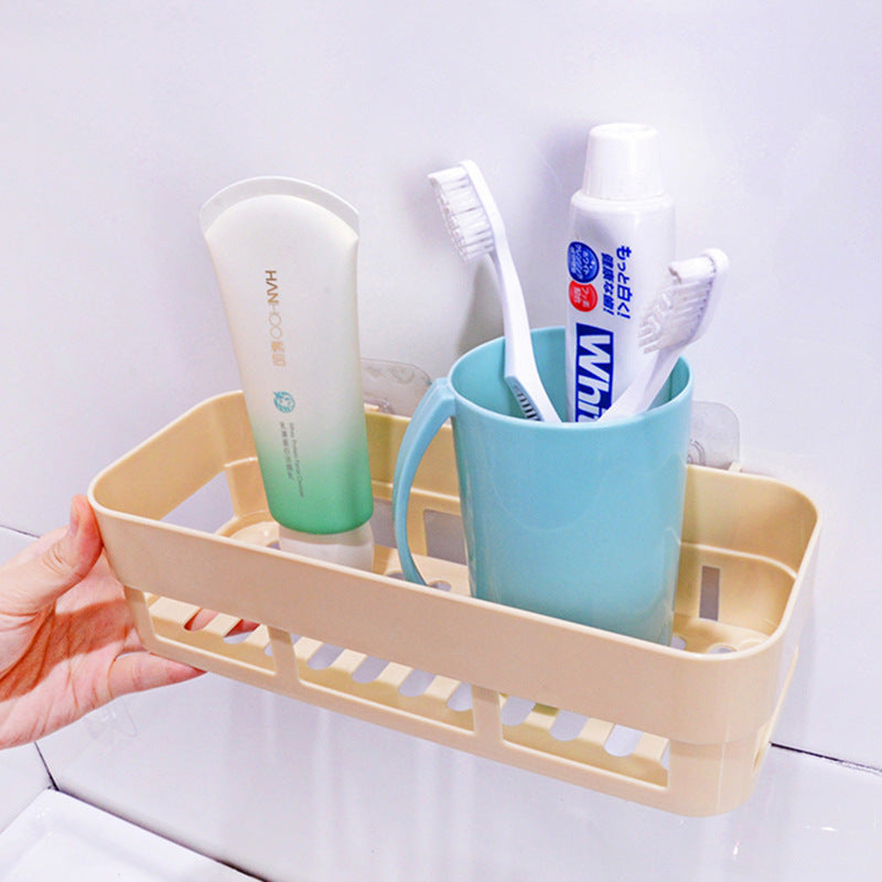 Bathroom Wall-mounted Shelf Free Of Perforation