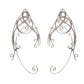 Fashionable And Simple Women's Metal Elf Earhook