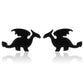 Dragon Stud Earrings Small Cute Earing Jewelry Stainless Steel Cartoon Studs Gifts Fashion Party Accessories
