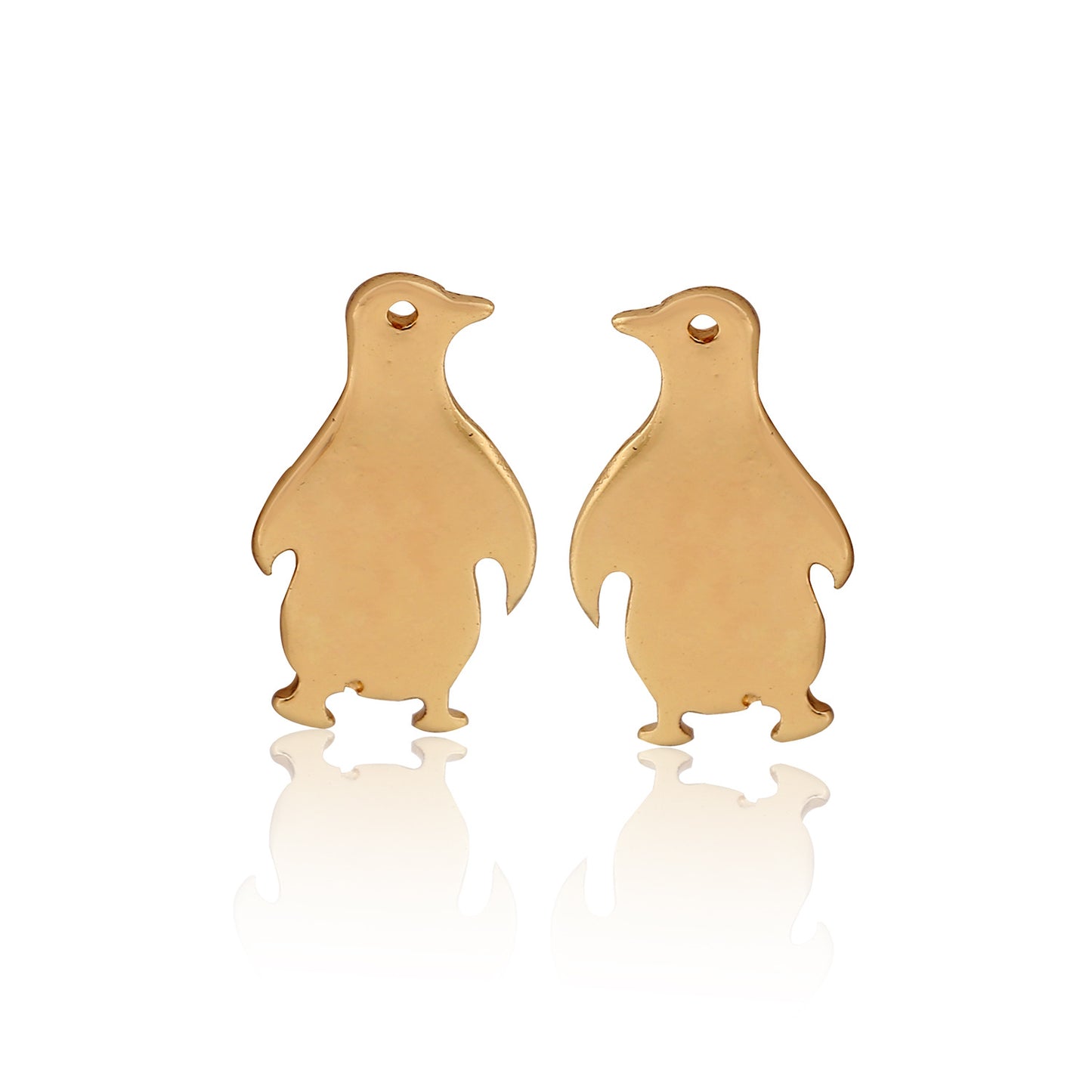 Penguin Stud Earrings Women Kids Jewelry Stainless Steel Animal Earing Studs Ear Fashion Gift Accessories