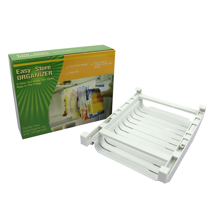 Refrigerator Sealed Bag Track Storage Hanger