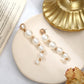 Layered Imitation Pearl Dangle Fashion Drop Earrings Women Girls Ear Studs