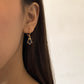 Black Teardrop Dangle Earring Exquisite Fashion Drop Earrings For Women
