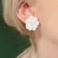 Simple Temperament Small Fresh White Pearl Earrings