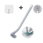 Household Silicone Non-dead Corner Toilet Cleaning Brush