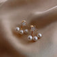 Pearls and Star Stud Earrings for Girls Women Stud Jewelry Gift Accessories