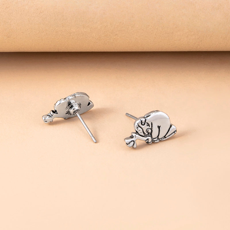 Cute Sloth Stud Earrings Female Girl Fashion Earrings Birthday Holiday Gifts