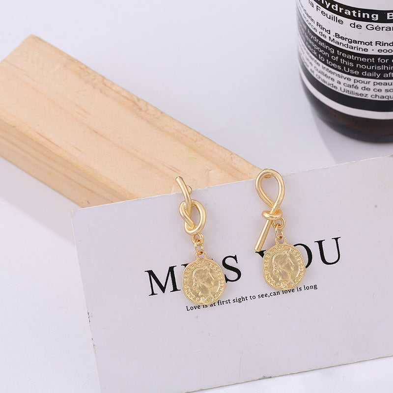 Medal String Dangle Earrings Cute Summer Earring Jewelry Gift for Her