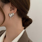 Dripping Heart Jewelry Stud Earring Modern Fashion Women Earrings Piercing Studs