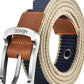 Men's Canvas Work Belt Labor Insurance Pin Buckle Belt