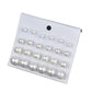 12pairs 4 Sizes Pearl Style Stud Earrings for Women Girls Fashion Earrings