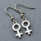Gender Sign Dangle Earrings Cute Summer Earring Jewelry Gift for Her