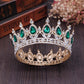 Bride Wedding Atmosphere Round Crown Tiara