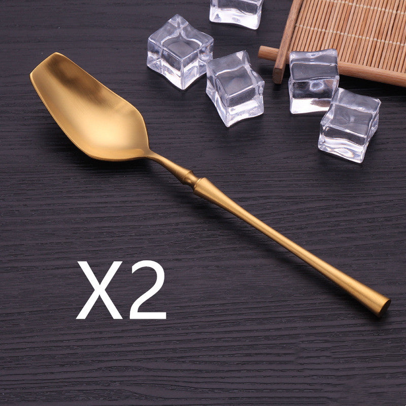 Four-piece Stainless Steel Cutlery Spoon