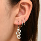 Snake Detail Drop Earrings Cute Dangle Earrings Women Jewelry Gift for Her