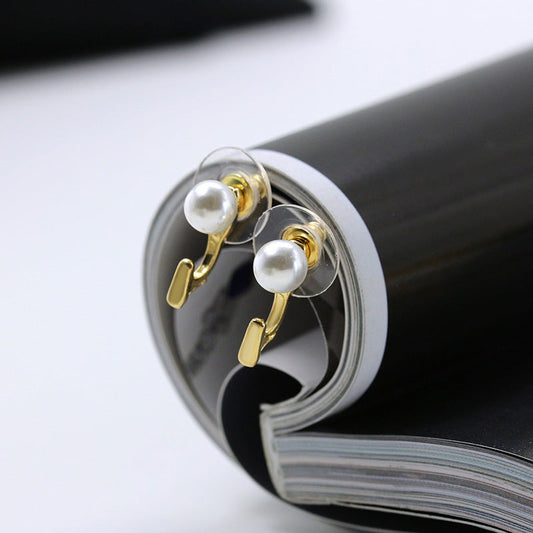 Minimalistic Imitation Pear Ear Studs Earrings Women Girls Gifts Jewelry Accessories