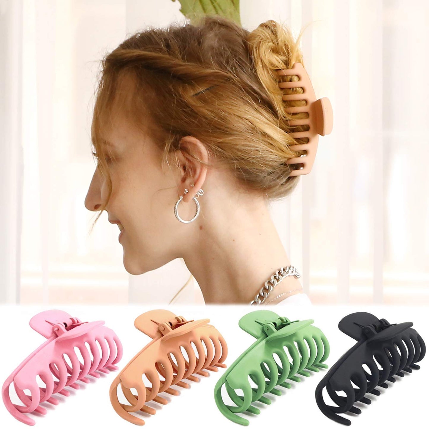 Candy-colored Ponytail Clip Shower Clip Hair Accessory