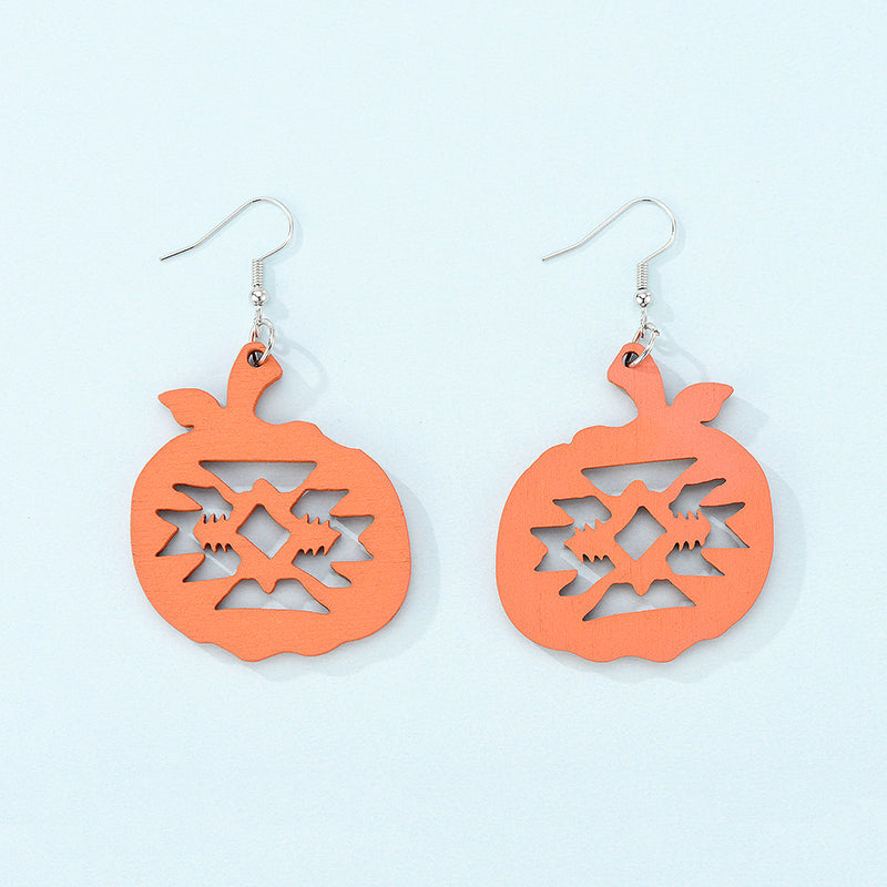 Hollow Apple Design Dangling Drop Earring Women Girls Gifts Jewelry Accessories