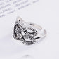 Curved Punk Personality Men's And Women's Rings