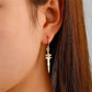 Sword Drop Earrings Cute Dangle Earrings Women Jewelry Gift for Her