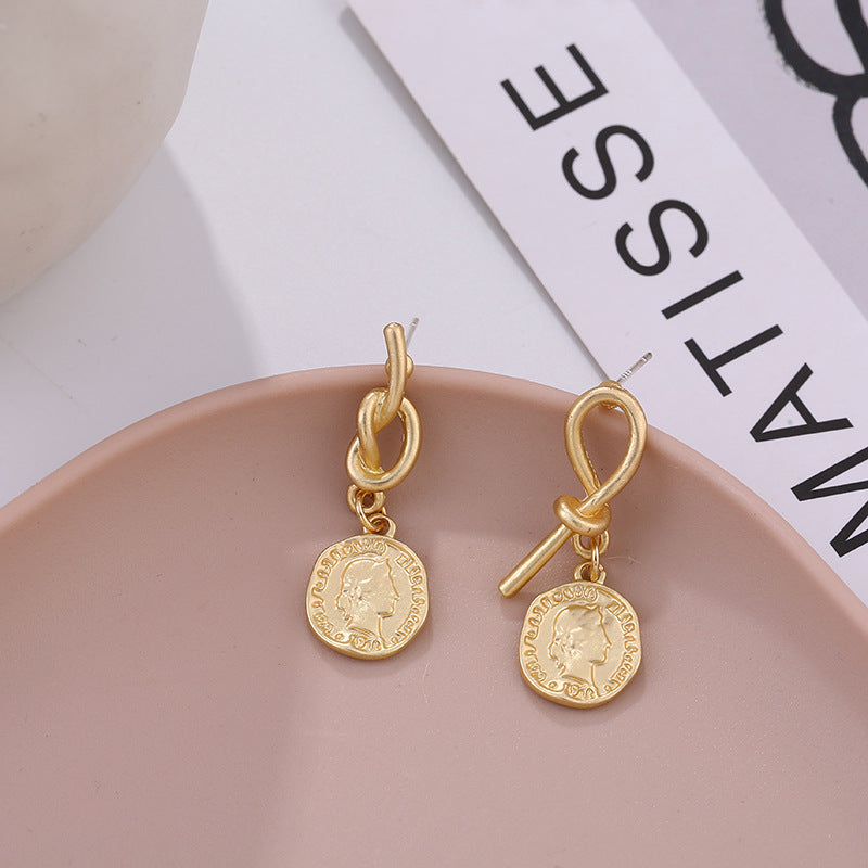 Medal String Dangle Earrings Cute Summer Earring Jewelry Gift for Her