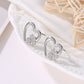 Heart Stud Earrings Animal Cat footprints Studs Earring for Women Party Girls Modern Jewelry Accessory