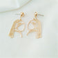 Female Face Dangle Earrings Jewelry Accessories Girls Fashion Accessory