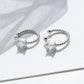 1pair Buckle Stud Earrings Women Jewelry Mom Gift Everyday Wear Earrings