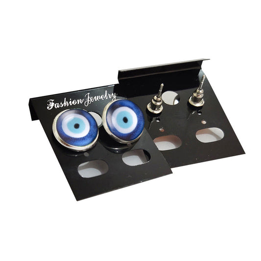 Blue Eye Stud Earrings for Girls Women Stud Jewelry Gift Accessories