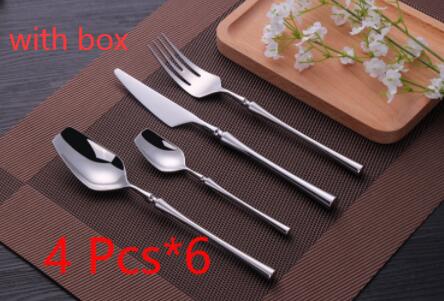 Four-piece Stainless Steel Cutlery Spoon