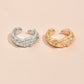 2pcs Mixed Color Ear Cuff Earrings Jewelry Accessories Girls Fashion Accessory